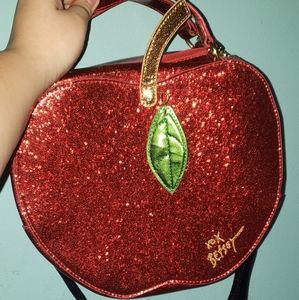 Betsey Johnson Lunch Apple Bag